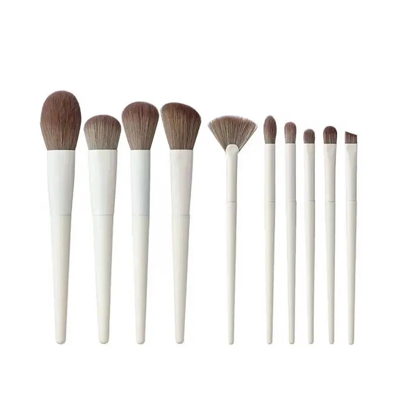 10 Piece Makeup Brushes Set for Blush, Concealer, Eyeshadow - Image 7