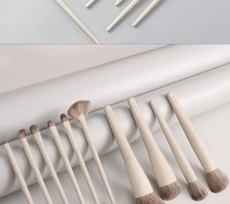 10 Piece Makeup Brushes Set for Blush, Concealer, Eyeshadow β feature 10