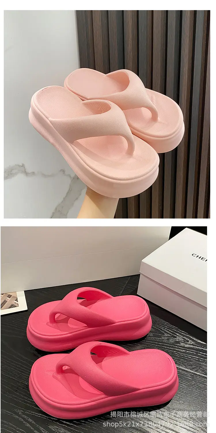 EVA Flip Flops Summer High Heel Drooping Slippers — feature 13