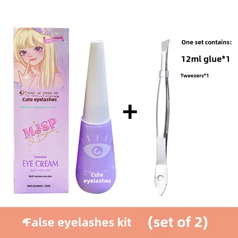 Natural False Eyelashes for Smiling Eyes - Image 9
