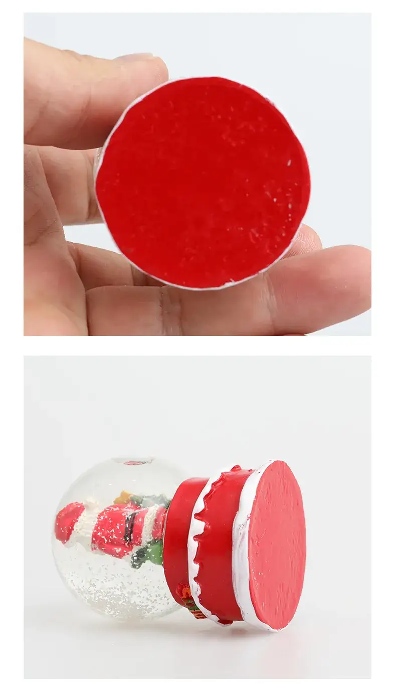 Cross-Border Glass Christmas Snowflakes Santa Claus Crystal Balls — feature 10
