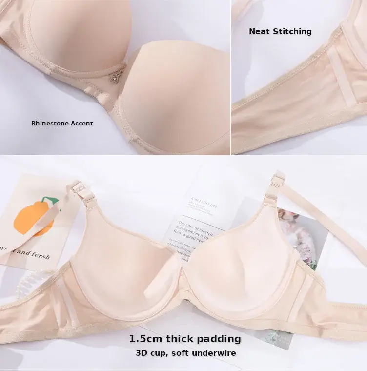 Black Seamless Underwear for Women Upper Lower Thick Gather — feature 6