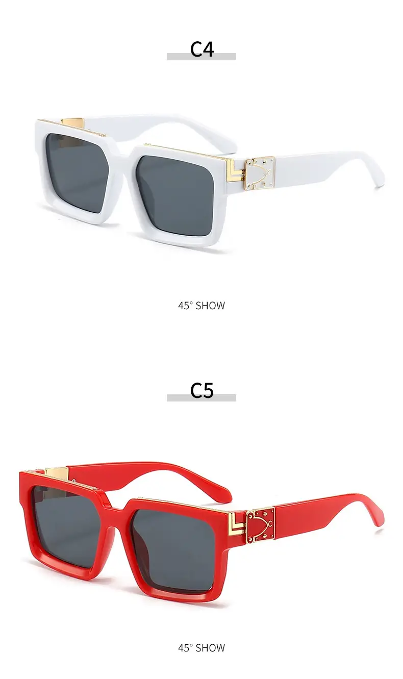 Retro Pink Square Sunglasses for Women β feature 10