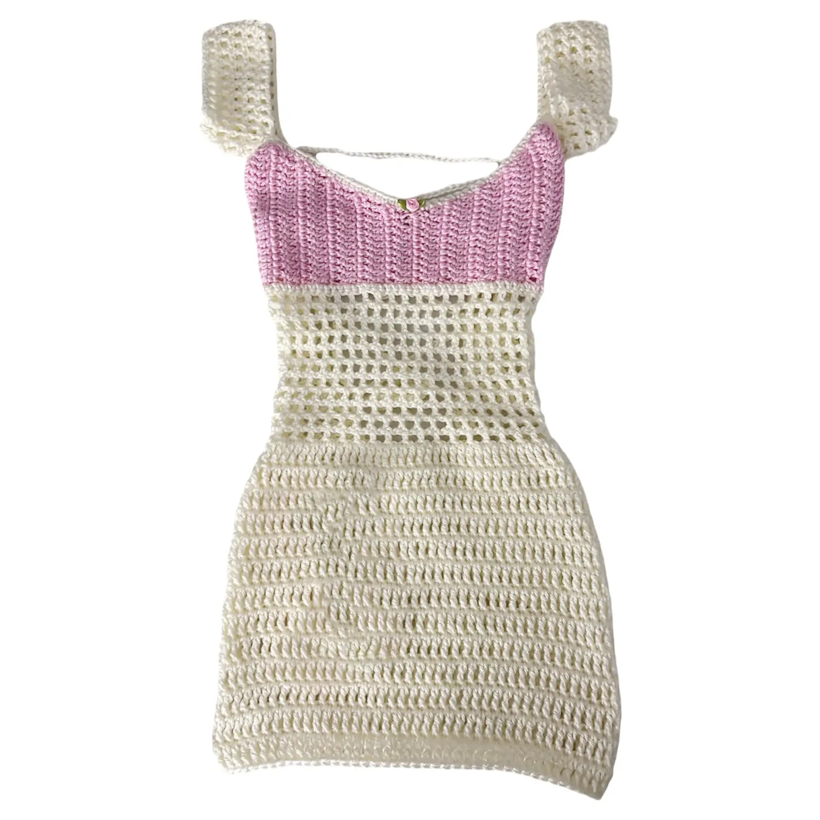 2023 Summer Low-cut Knitted Vest Dress for Women — feature 10