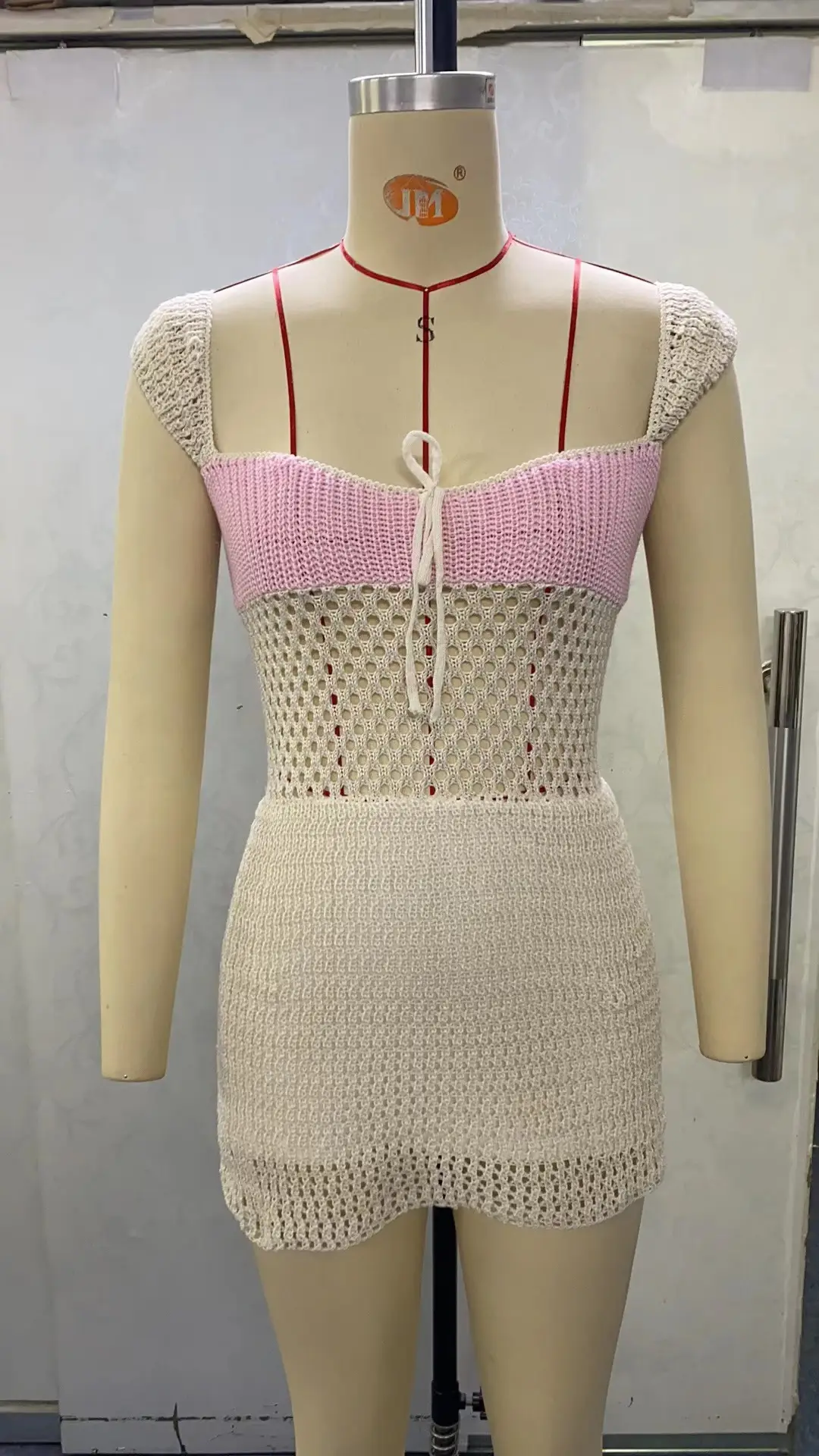 2023 Summer Low-cut Knitted Vest Dress for Women — feature 21