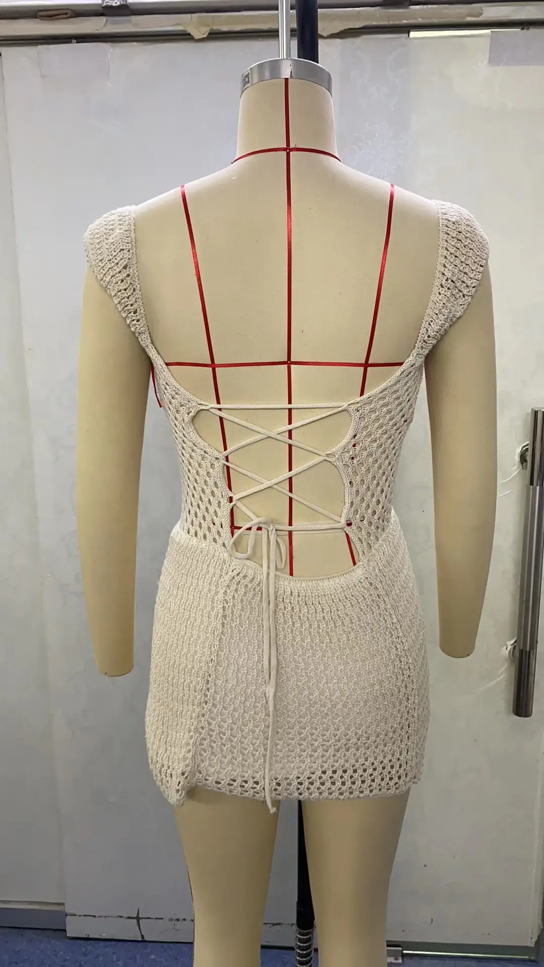 2023 Summer Low-cut Knitted Vest Dress for Women — feature 22