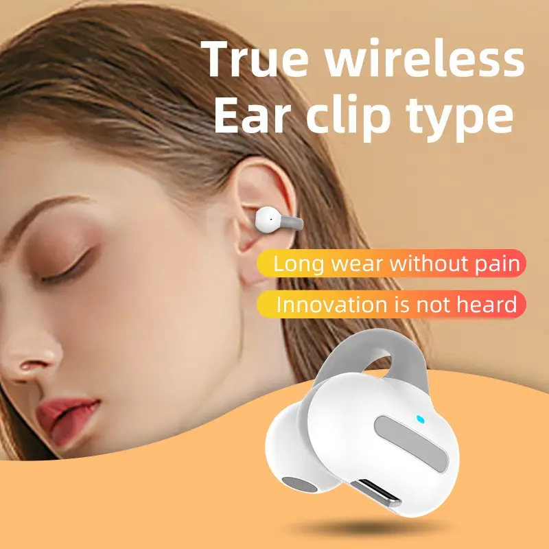 Bluetooth Headset with Ear Clip for Men Women