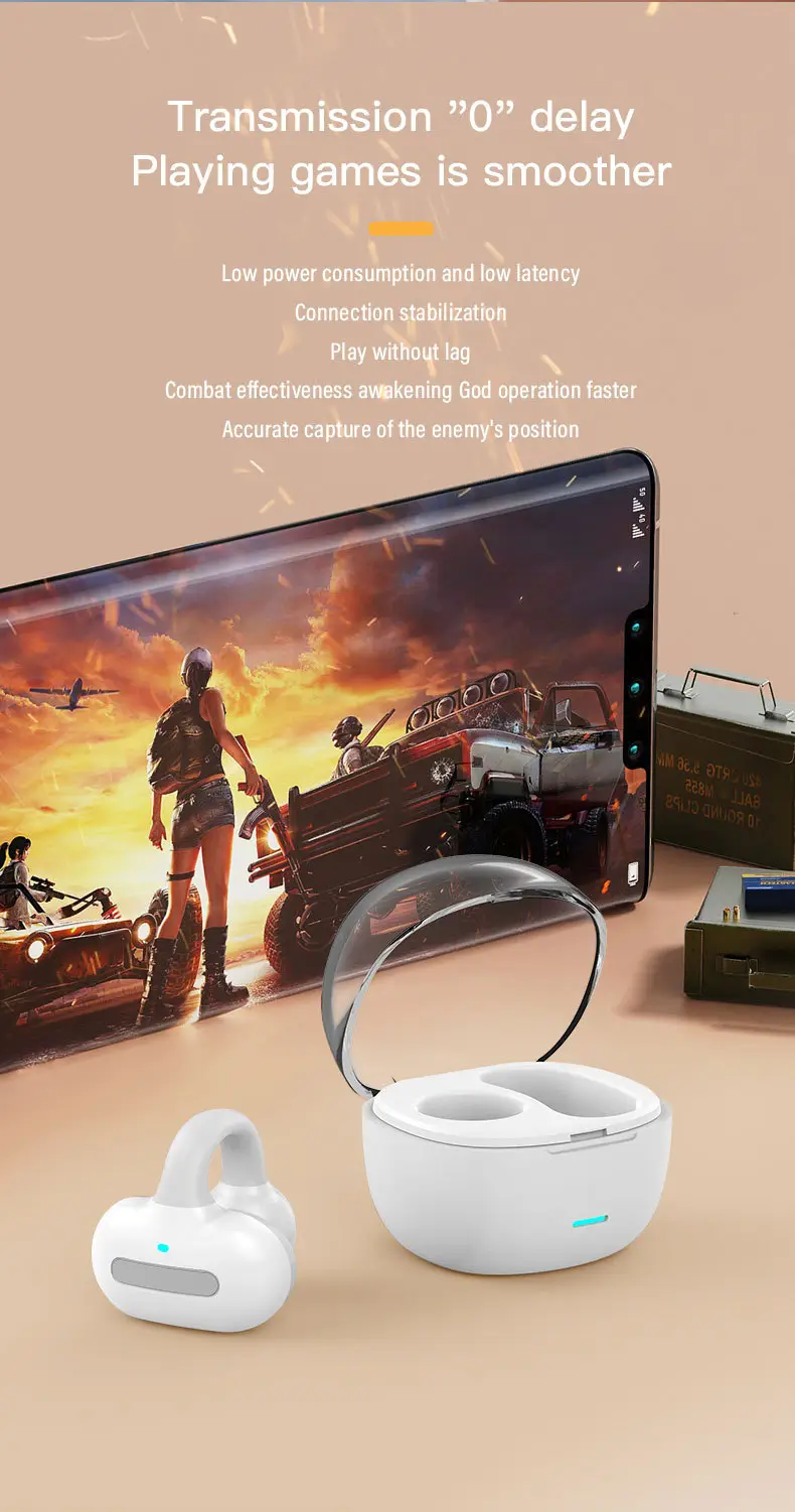 Bluetooth Headset with Ear Clip for Men Women — feature 12