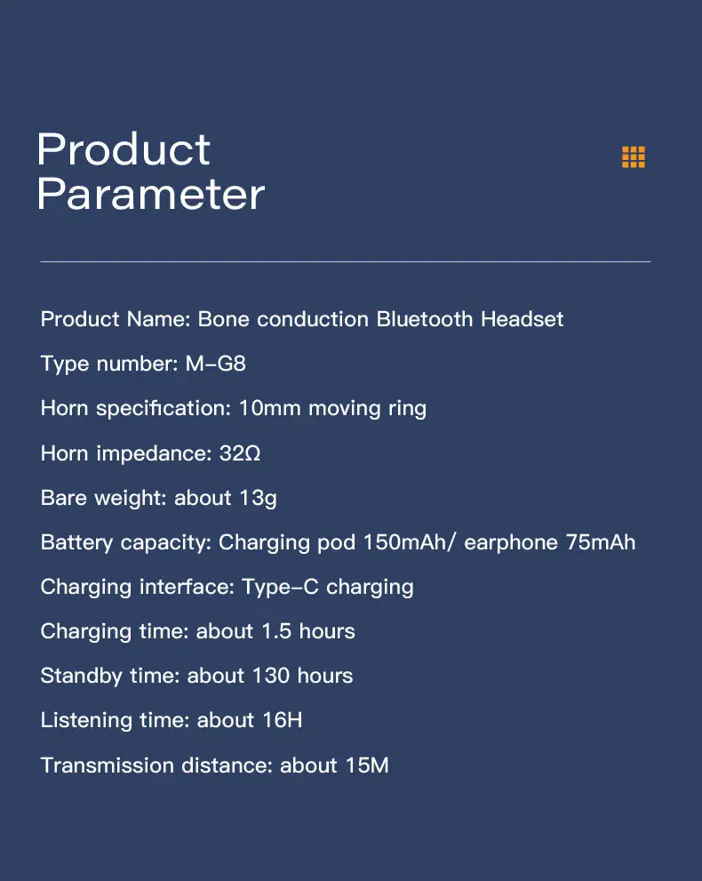 Bluetooth Headset with Ear Clip for Men Women — feature 15