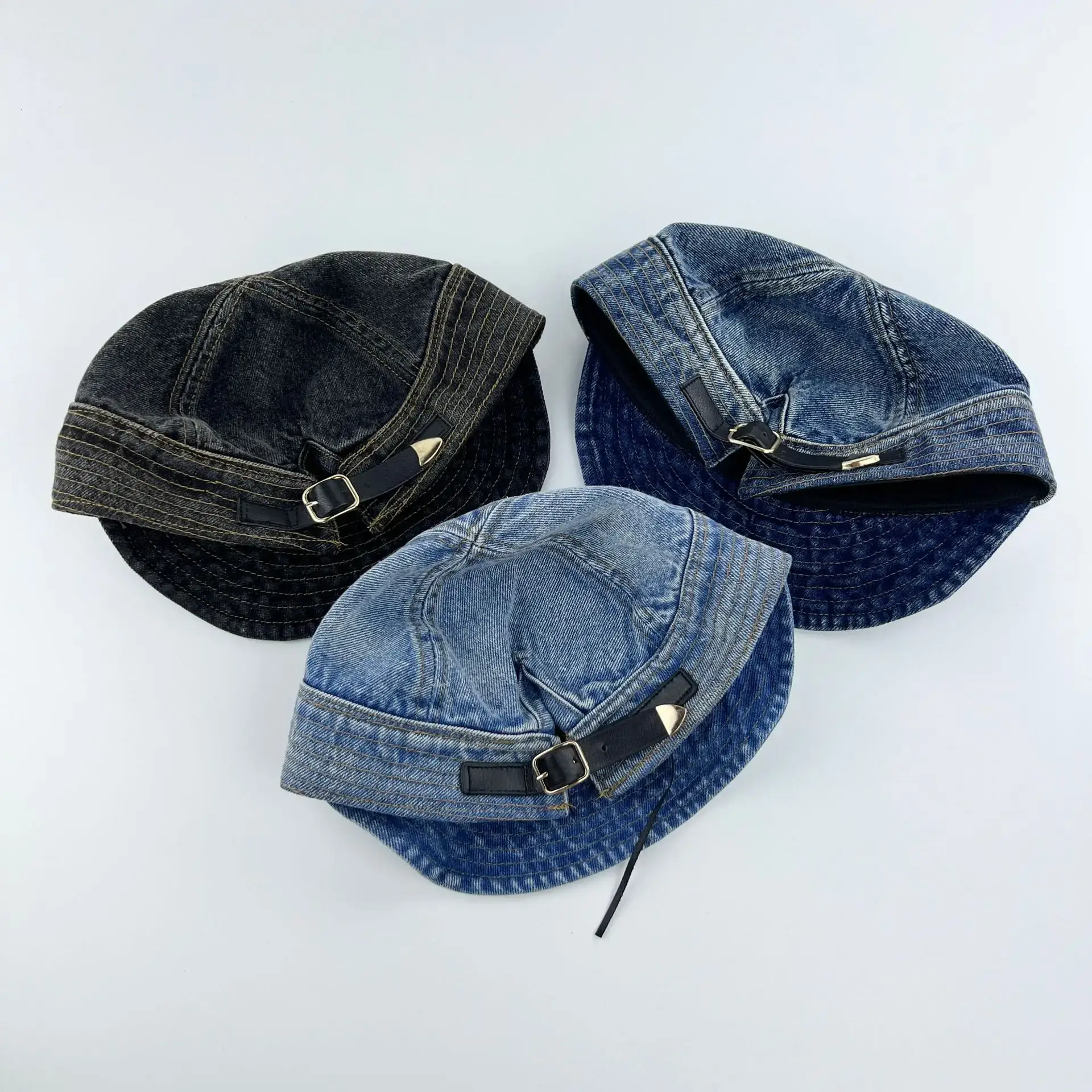 Men's Blue Denim Eave Cowboy Hat with Soft Inner — feature 10