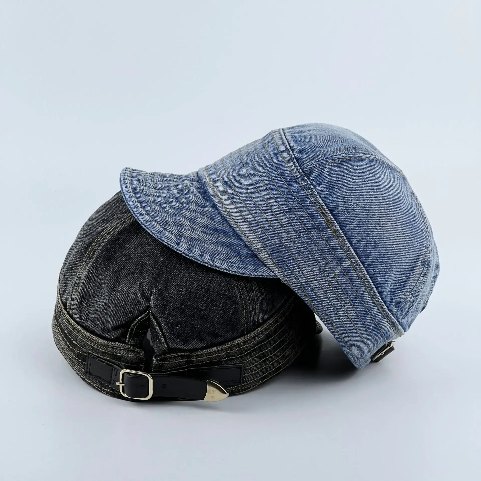 Men's Blue Denim Eave Cowboy Hat with Soft Inner — feature 2