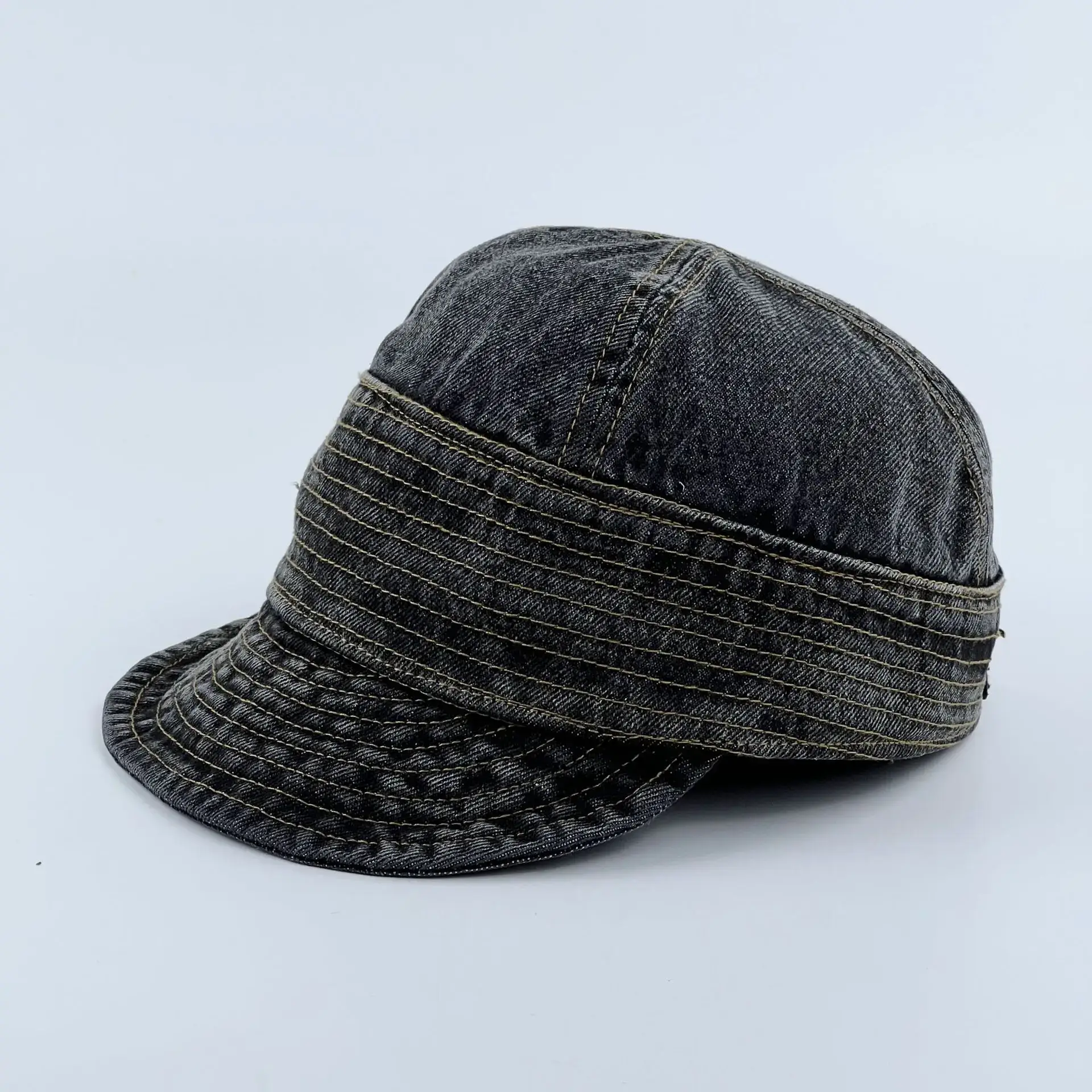 Men's Blue Denim Eave Cowboy Hat with Soft Inner — feature 4