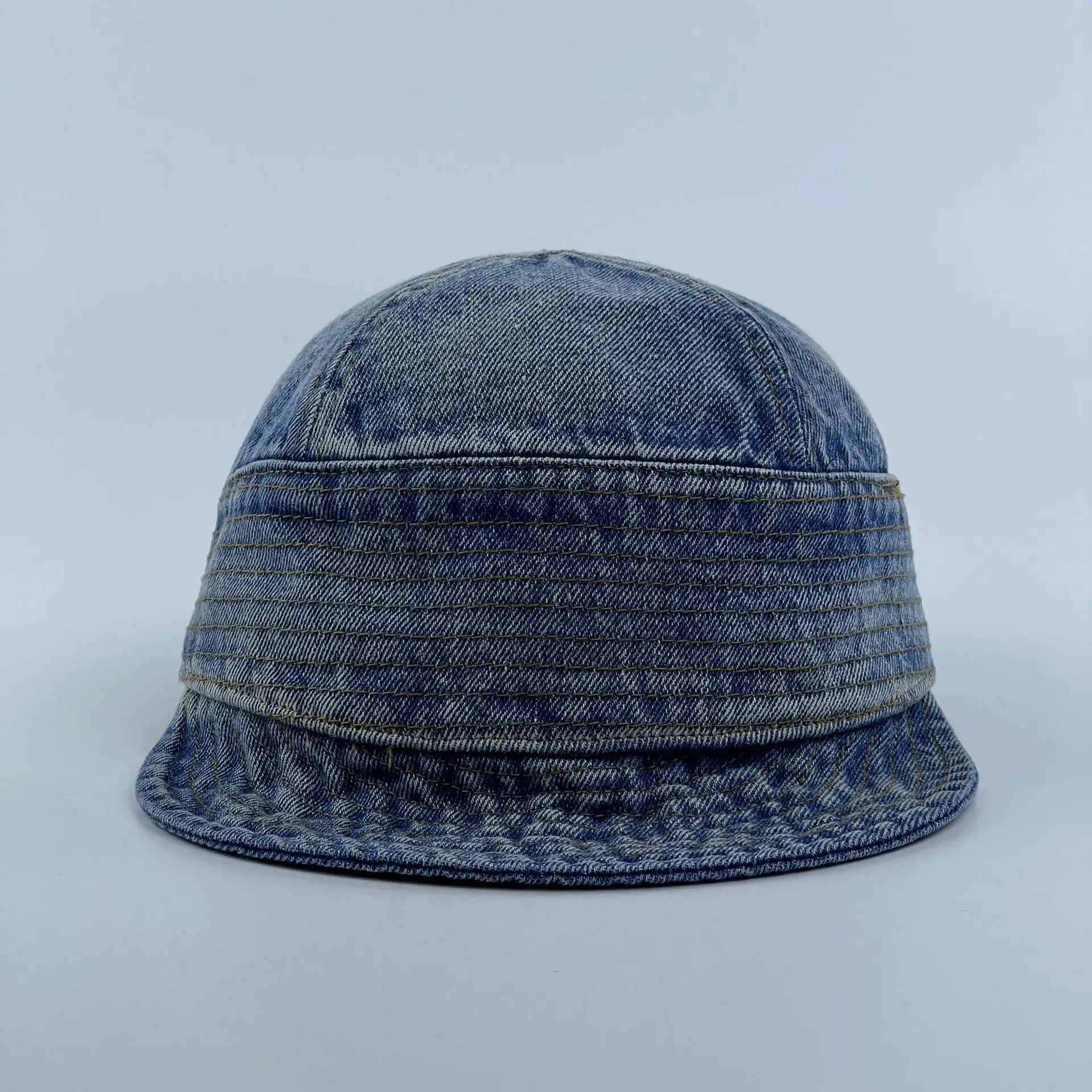 Men's Blue Denim Eave Cowboy Hat with Soft Inner — feature 6