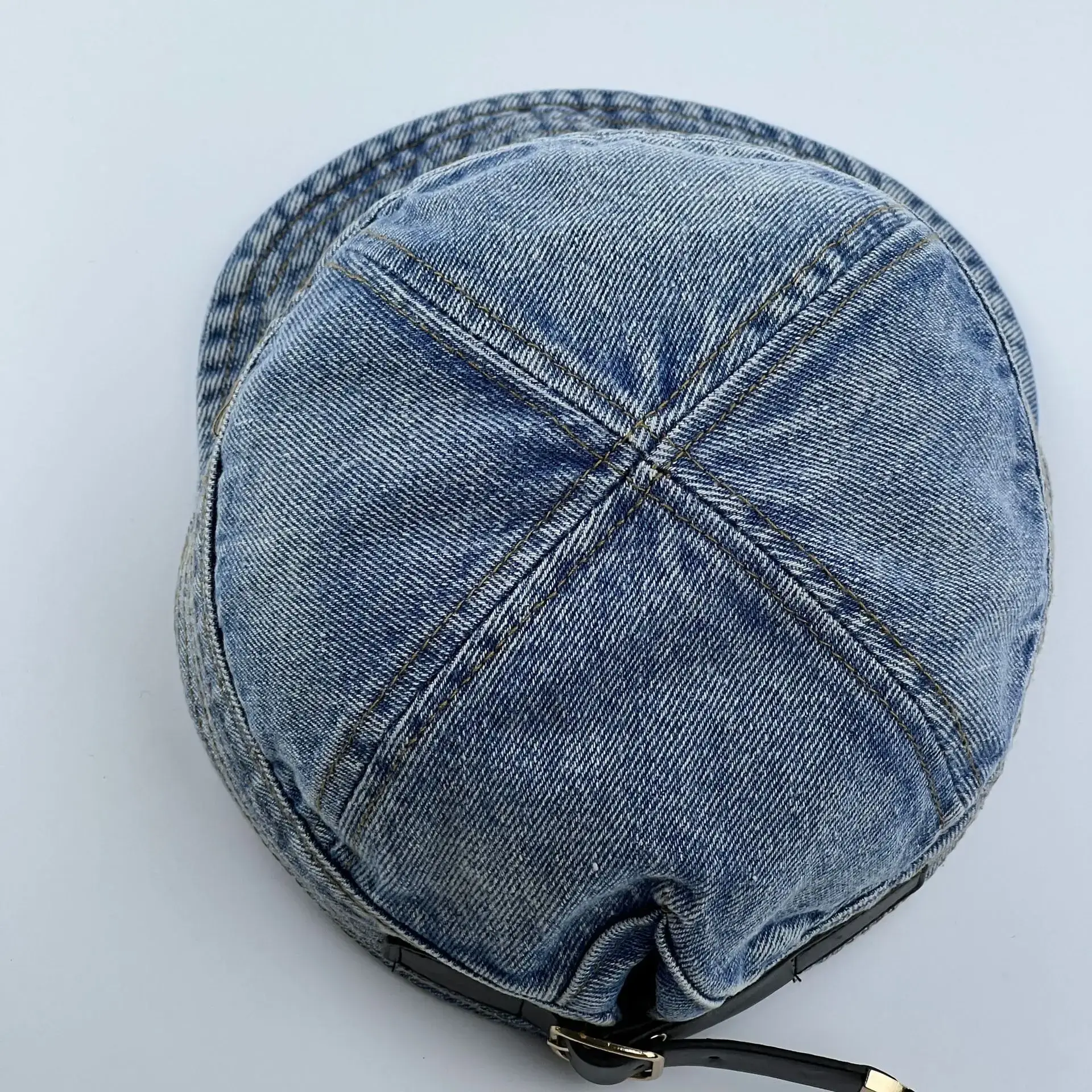 Men's Blue Denim Eave Cowboy Hat with Soft Inner — feature 7