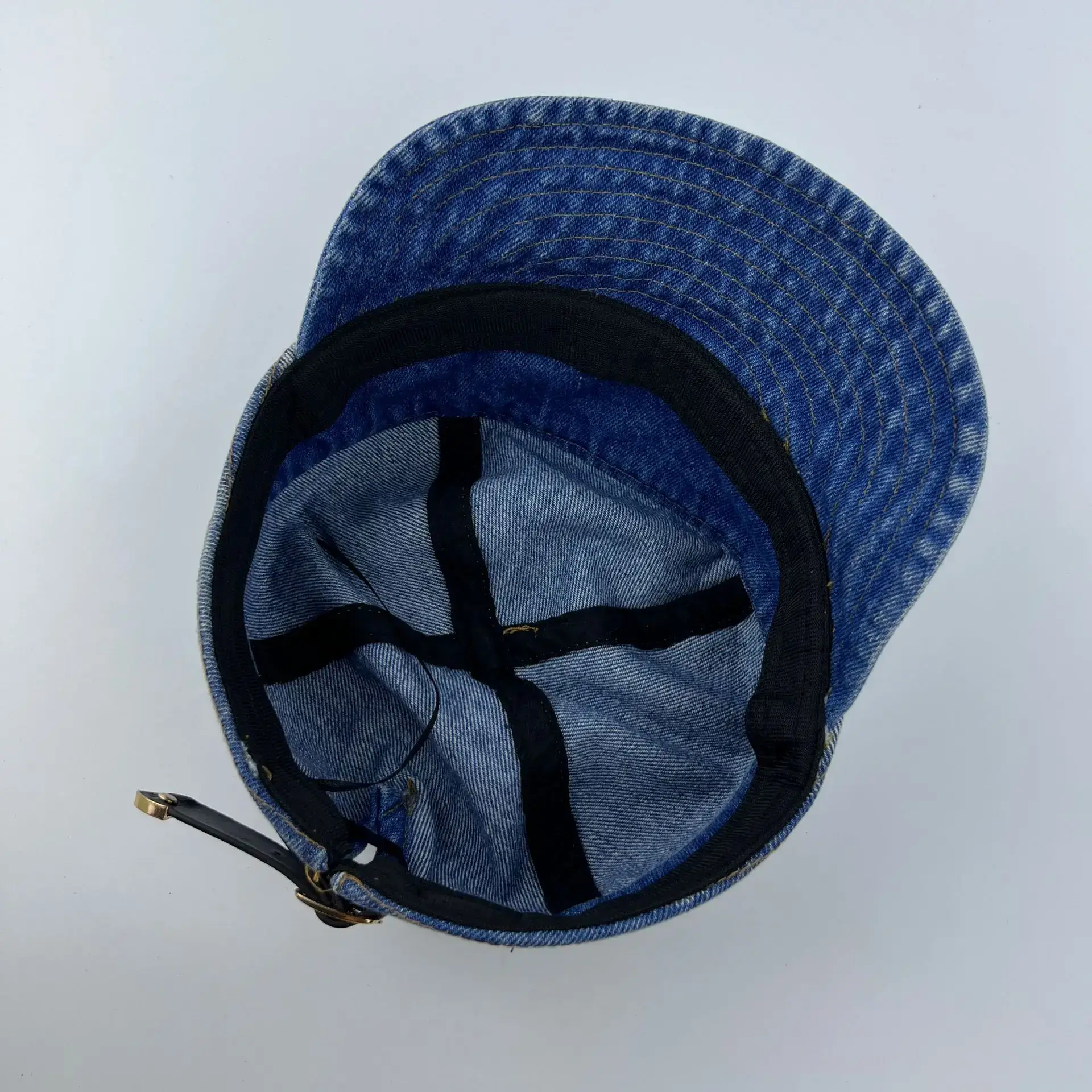 Men's Blue Denim Eave Cowboy Hat with Soft Inner — feature 9