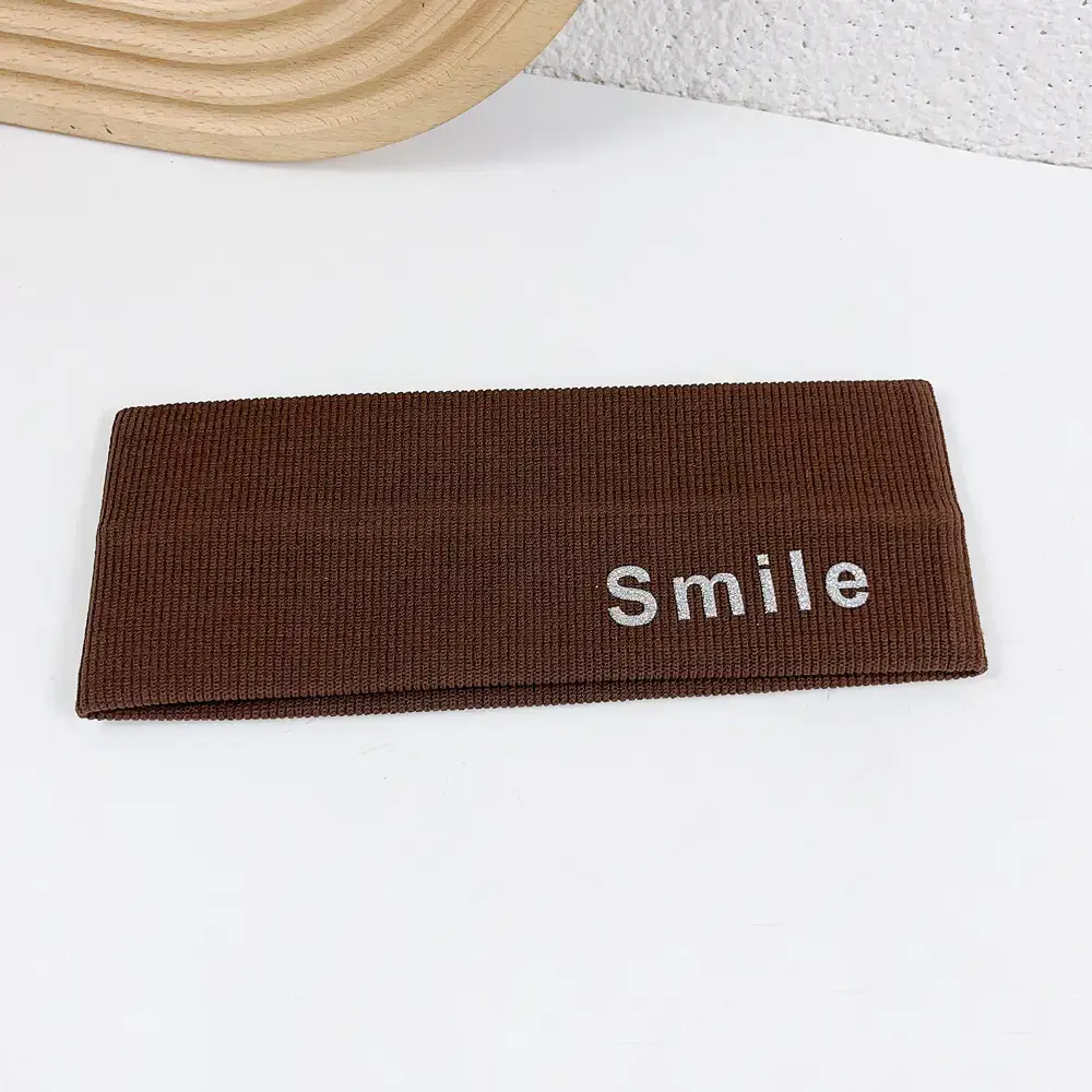 Four Color Knitted Hair Band with "Smile" Logo - Image 5