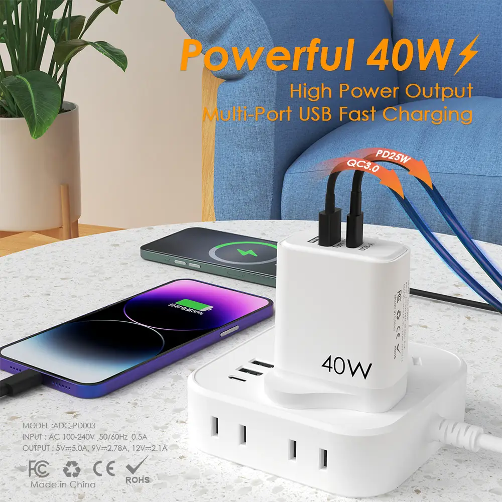 40W Cross-Border USB Charger for iPhone — feature 8