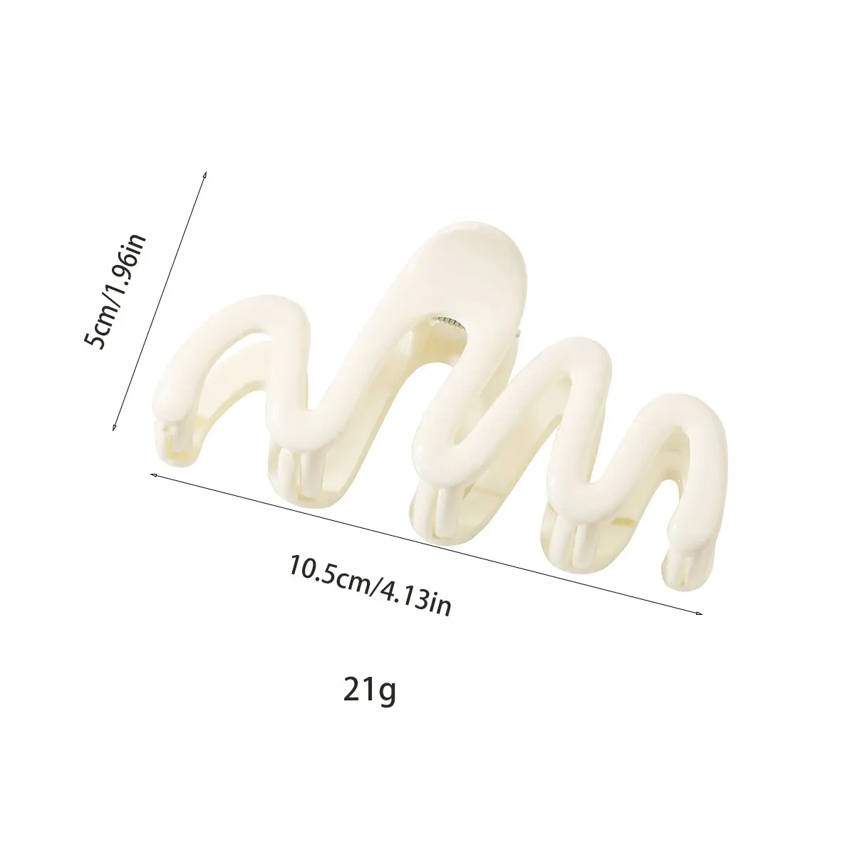 Korean Style Hair Clips for Women Pink Black White — feature 4