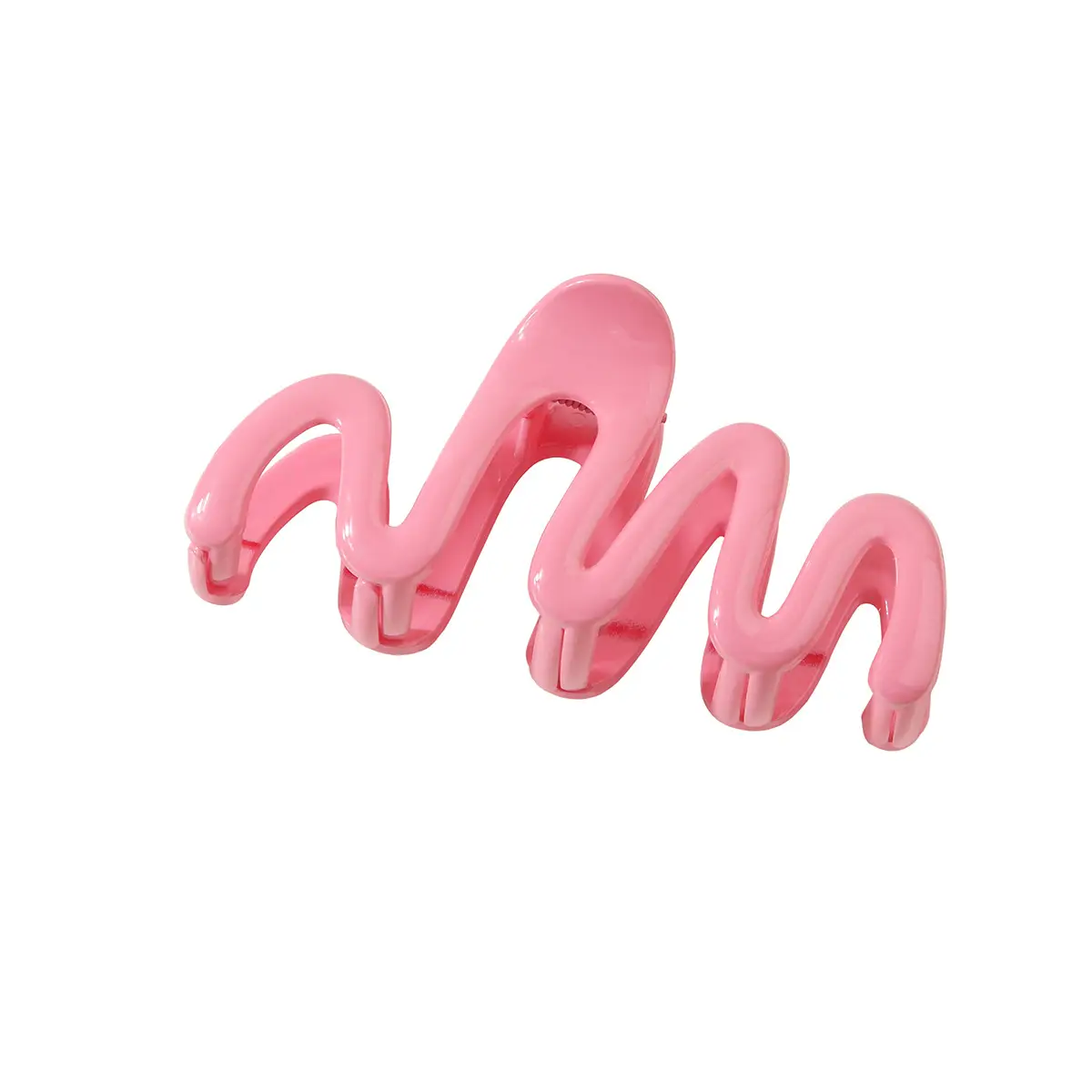 Korean Style Hair Clips for Women Pink Black White - Image 4