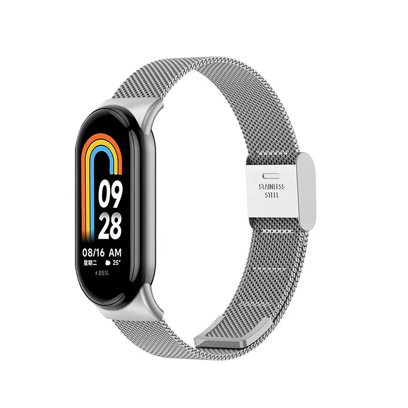 Xiaomi Mi Band 9 Stainless Steel Mesh Watch Strap - Image 12