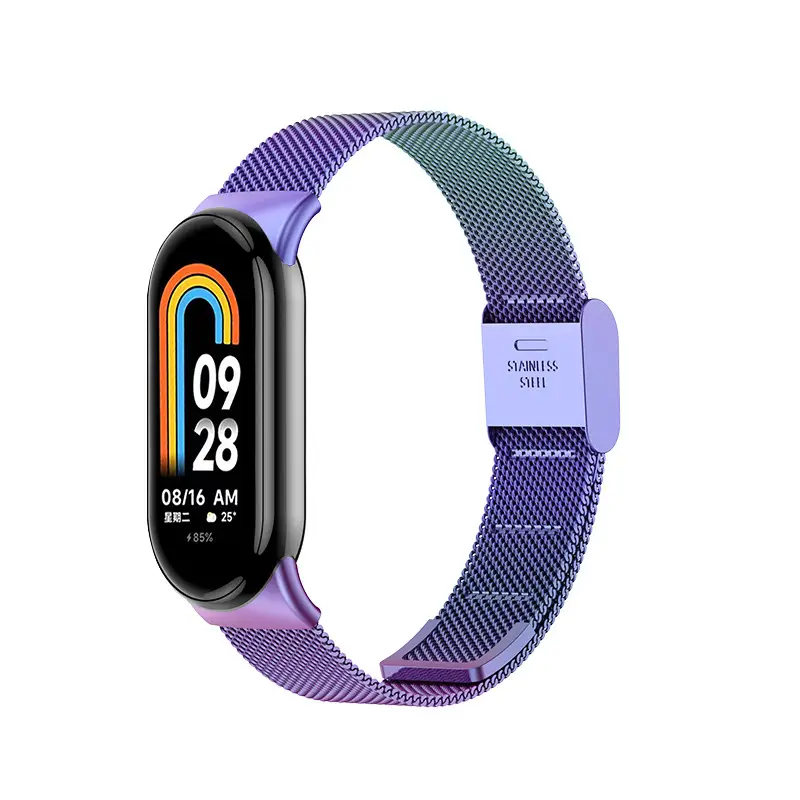 Xiaomi Mi Band 9 Stainless Steel Mesh Watch Strap — feature 21