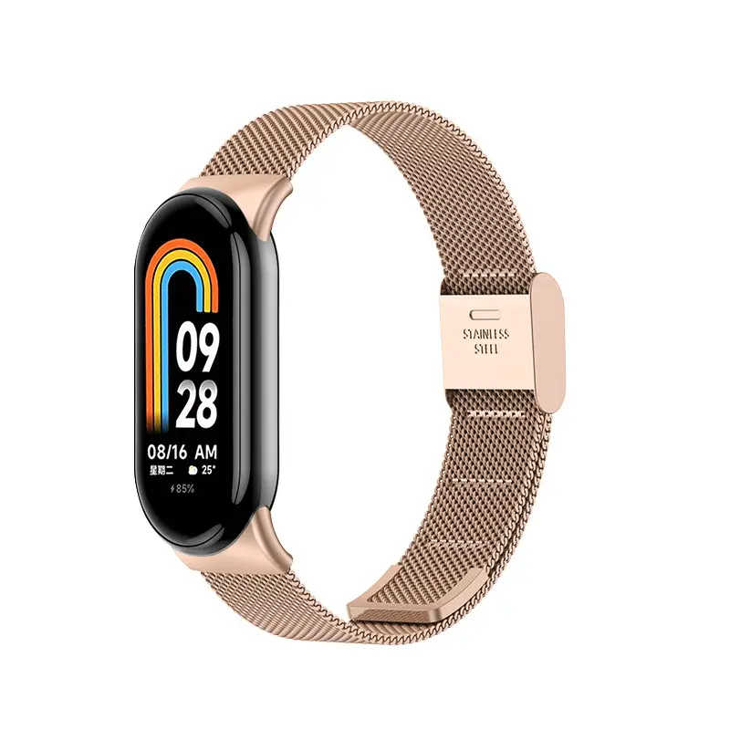 Xiaomi Mi Band 9 Stainless Steel Mesh Watch Strap — feature 24