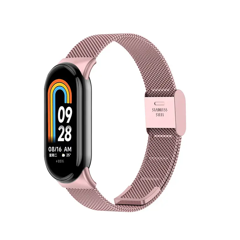 Xiaomi Mi Band 9 Stainless Steel Mesh Watch Strap — feature 9