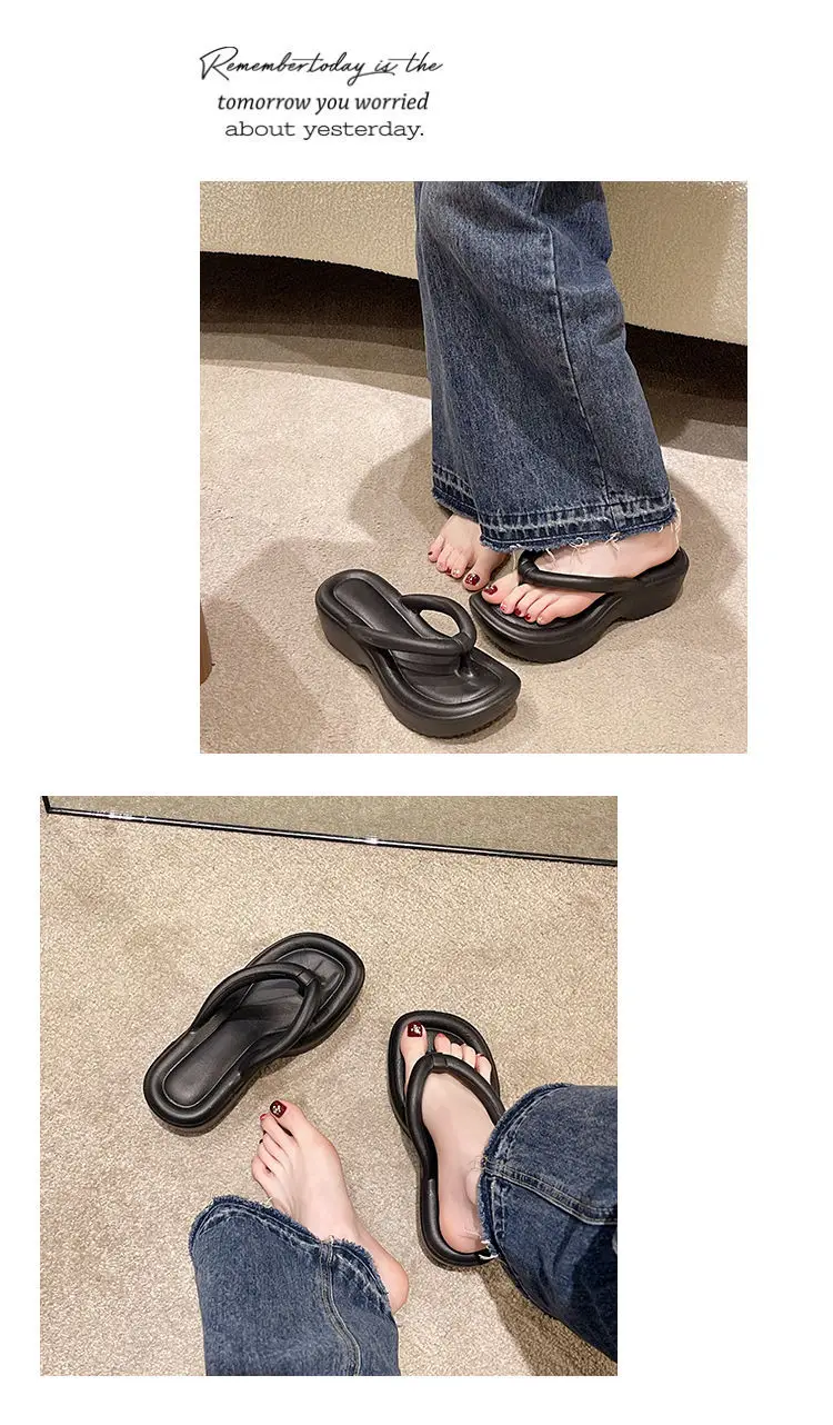 Women's Pink Platform Slippers Summer — feature 18