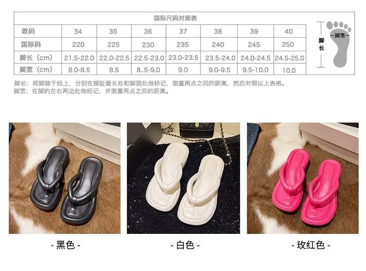 Women's Pink Platform Slippers Summer — feature 3