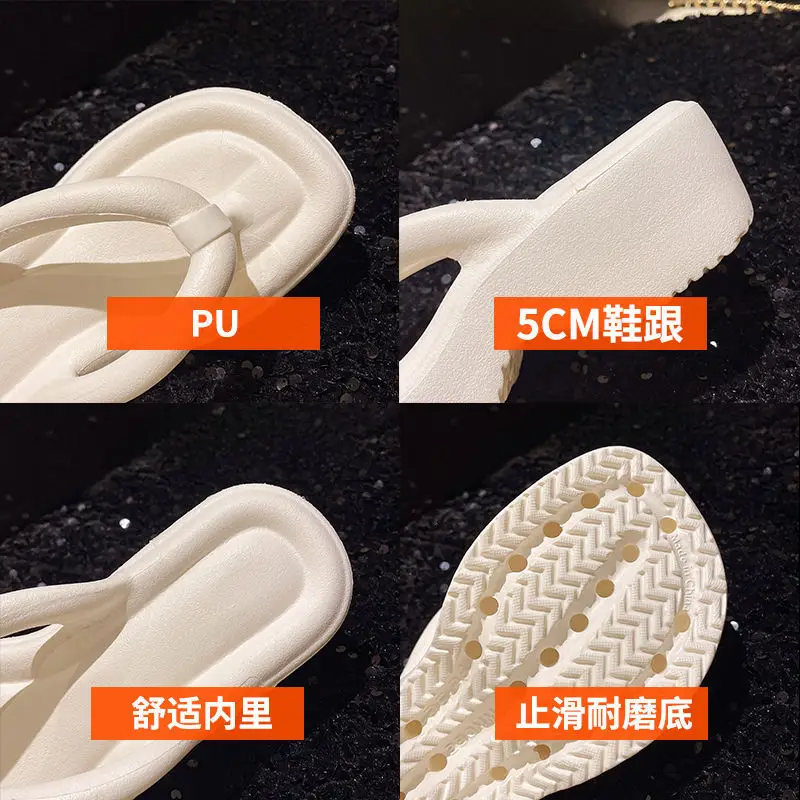 Women's Pink Platform Slippers Summer — feature 8