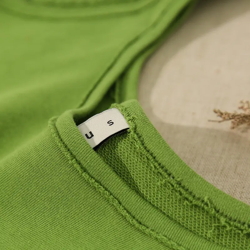Green Pure Cotton Loose Sleeve Blouse — feature 36