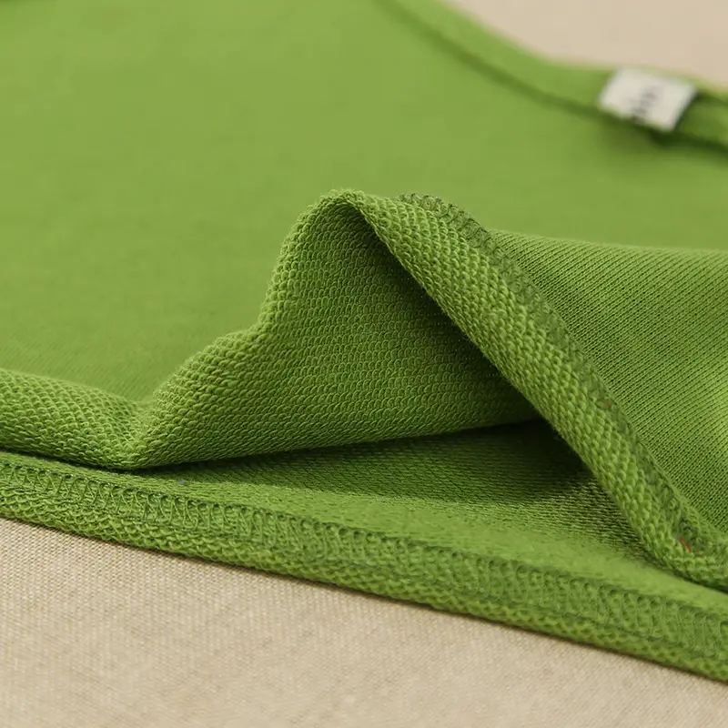 Green Pure Cotton Loose Sleeve Blouse — feature 38