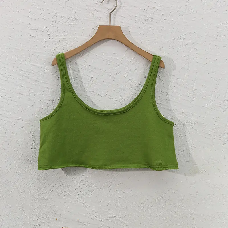 Green Pure Cotton Loose Sleeve Blouse