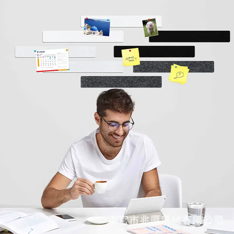Cross-border e-commerce wholesale felt message strip felt Board office message board notes memo ins felt cloth — feature 9