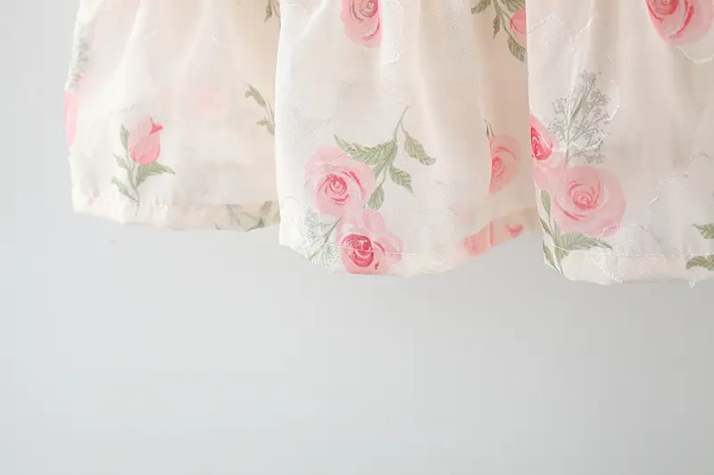 One-Year-Old Girl Floral Summer Skirt Dress — feature 7