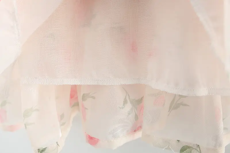 One-Year-Old Girl Floral Summer Skirt Dress — feature 8