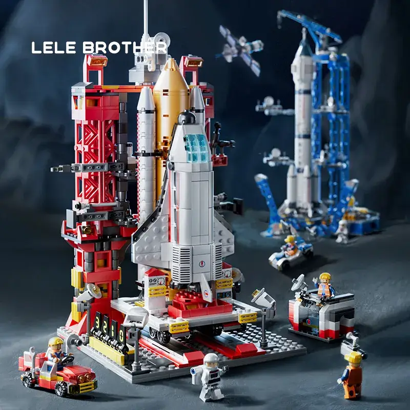 Lego Space Shuttle Rocket Building Set for Kids - Image 11