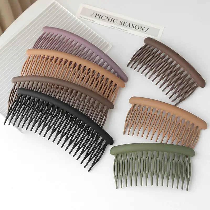 Black Non-Slip Hair Comb for Adult Bangs — feature 12