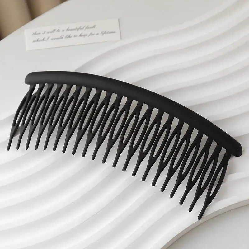 Black Non-Slip Hair Comb for Adult Bangs — feature 13