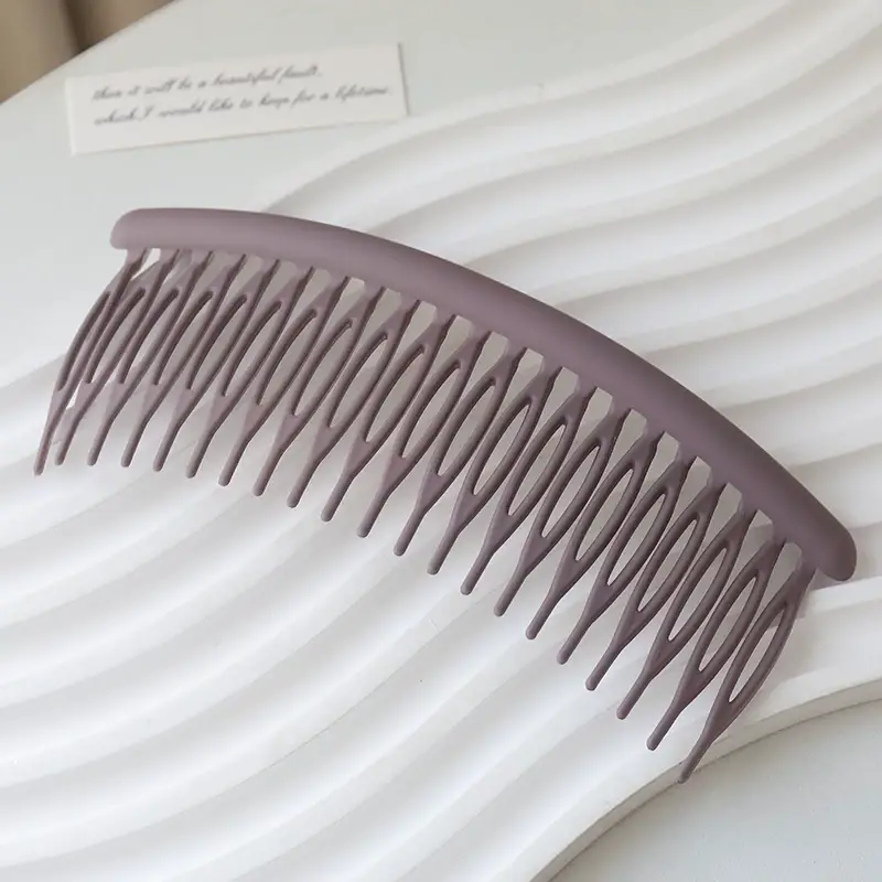 Black Non-Slip Hair Comb for Adult Bangs — feature 20