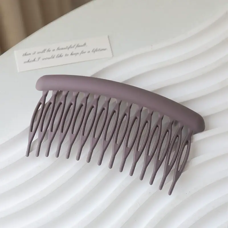 Black Non-Slip Hair Comb for Adult Bangs — feature 21