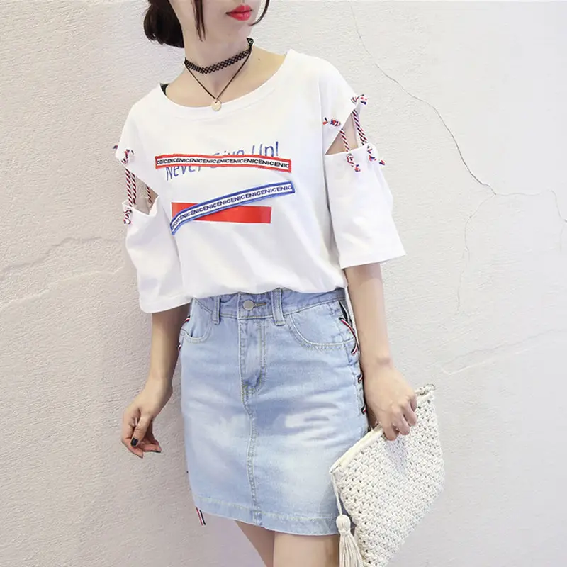 Women Retro Korean Style Yellow T-Shirt Shorts Set - Image 6