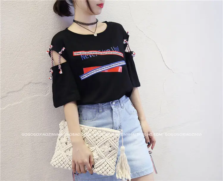 Women Retro Korean Style Yellow T-Shirt Shorts Set — feature 6