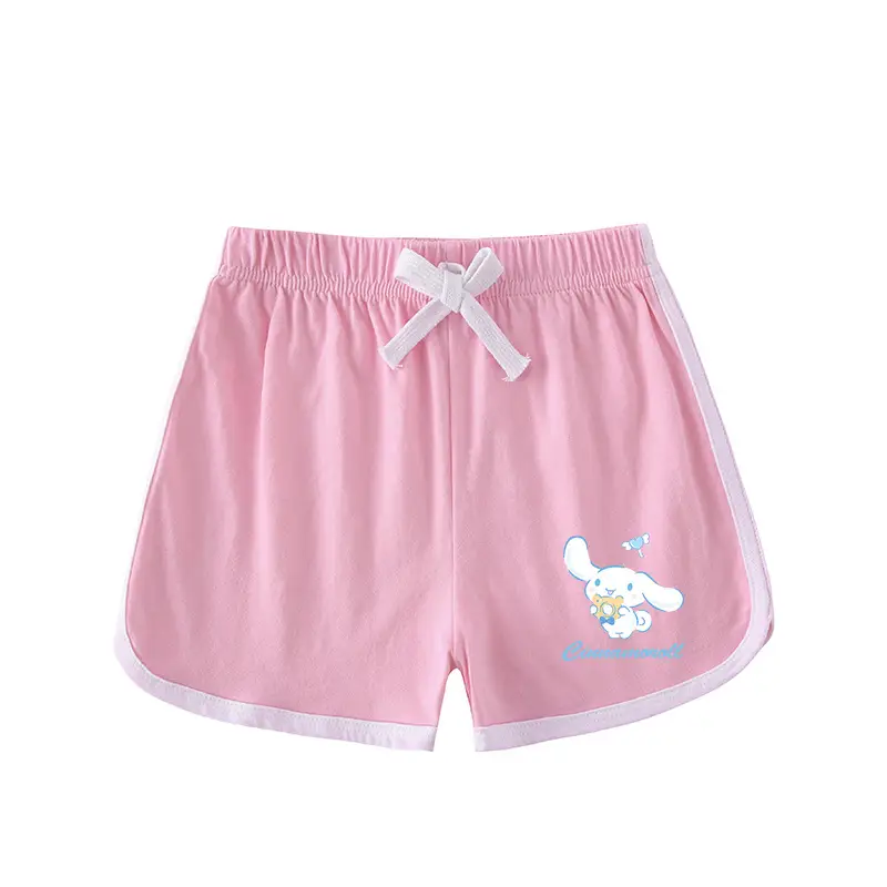 2023 Kids Summer T-Shirt Shorts Set Yellow White