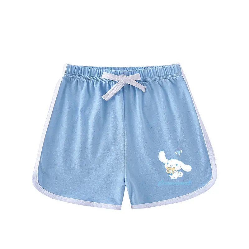 2023 Kids Summer T-Shirt Shorts Set Yellow White