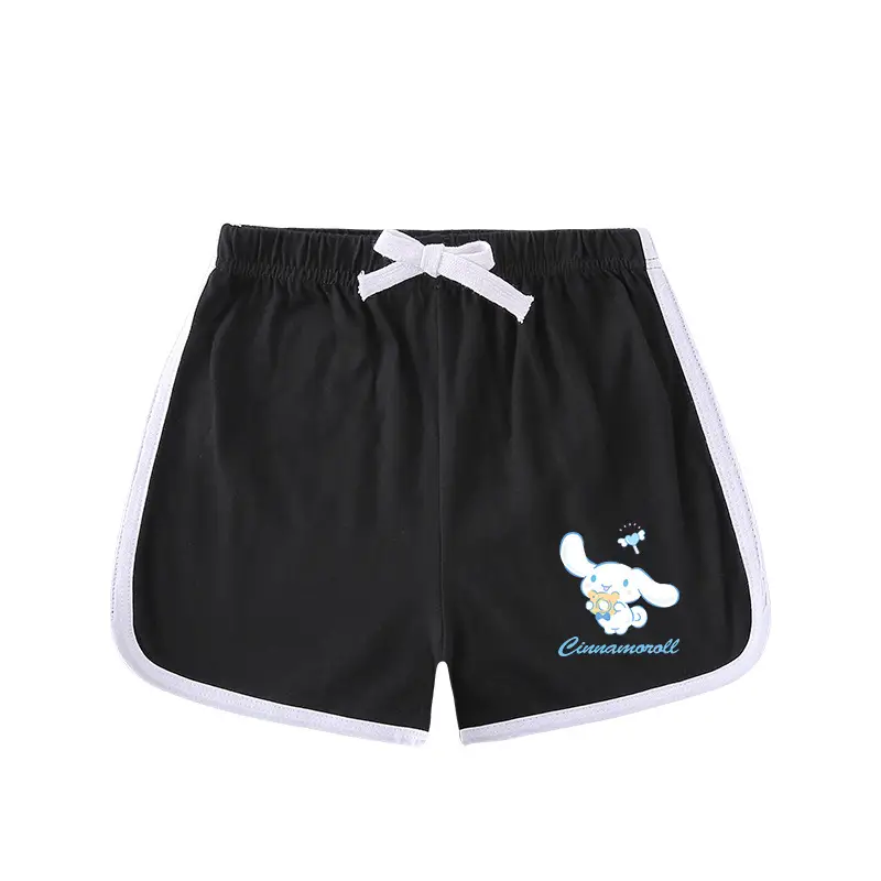 2023 Kids Summer T-Shirt Shorts Set Yellow White