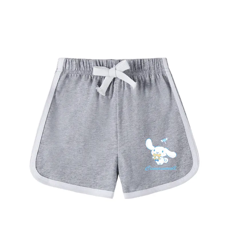 2023 Kids Summer T-Shirt Shorts Set Yellow White