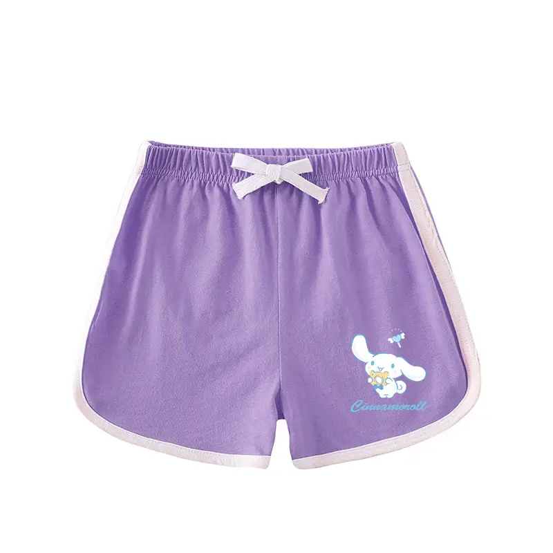 2023 Kids Summer T-Shirt Shorts Set Yellow White