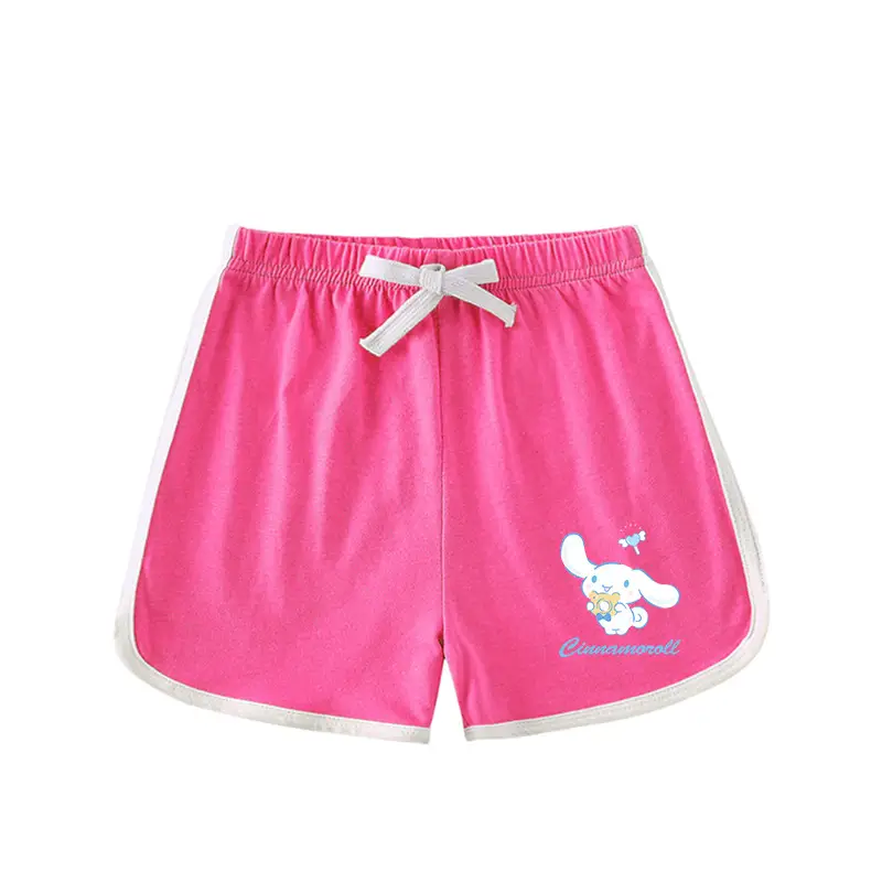 2023 Kids Summer T-Shirt Shorts Set Yellow White