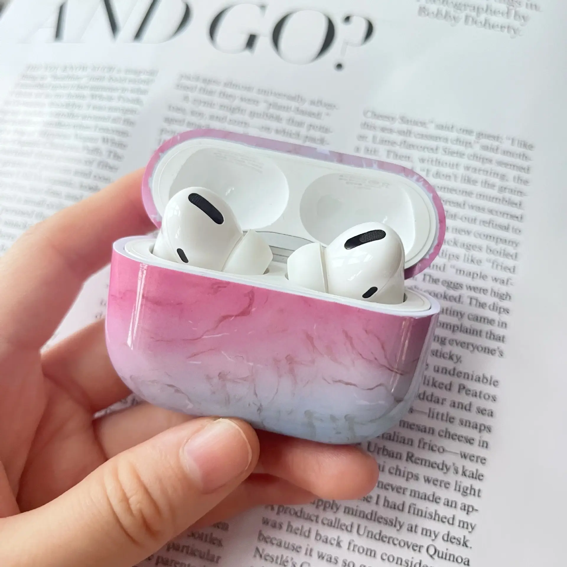 Marble Classic Water Sticker Apple Airpods 3 Earphone Cover - Image 11